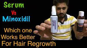 It was during the clinical trials that one unexpected. Serum Vs Minoxidil For Hair Regrwoth Which One Is Best Youtube