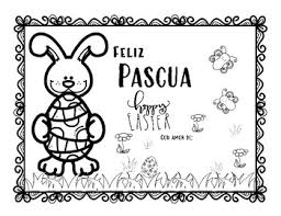 See more of feliz pascua on facebook. Spanish Easter Bunny Card Feliz Pascua Carta Tpt