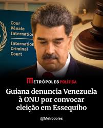 Venezuela-Guyana Border Dispute Over Essequibo Territory