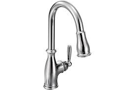 This is a high quality single handle faucet, which features a sleek, minimalist design and comes with an extendable handle. 11 Best Moen Kitchen Faucets Of 2021