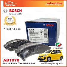 Maybe you would like to learn more about one of these? Perodua Myvi Lagi Best Car Front Wheel Disc Brake Pad Bosch Front Brake Pad Ab1070 Shopee Malaysia