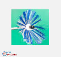 LIFA - ANTI-STATIC BRUSH WITH INTEGRATED CENTRALIZER DISK, NYLON AND BRASS  BRISTLES - 8-15.5 IN (200-400MM)