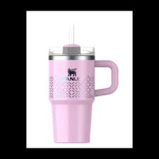 Termo Stanley Quencher 20 0z Pink Icicle Gloss