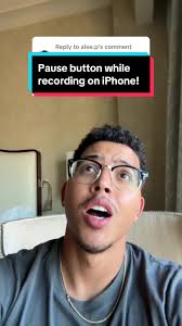 Replying to @alee.p Apple is finally added a pause button while record...