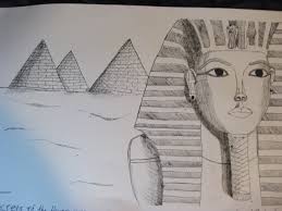 Download a free printable outline of this video and draw along with us: Egyptian Pharaoh Drawing By Antarcticadesigns On Deviantart