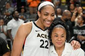 A'ja Wilson shows true colors after missing Dawn Staley statue unveiling -  The Mirror US
