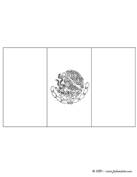 Art Colorier Le Drapeau Du Mexique Mexique Drapeau Drapeau Mexique