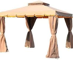 We've got an array of gazebos to choose from all at affordable prices. Buy Ex Outdoor Patio Garden Pop Up Gazebo With Mosquito Net Beige And Khaki 4x4 Yrg S018 Online Shop Home Garden On Carrefour Uae