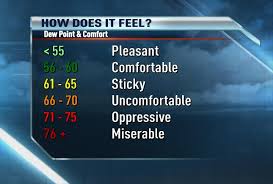 News 8 Weather Blog Dew Point The Best Indicator Of Comfort