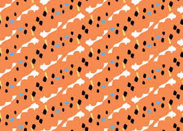 These spots are typically brown, gray, or pink. Hand Drawn Orange Yellow Blue Black White Spots Seamless Pattern 2130006 Vector Art At Vecteezy