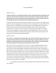 focus on patients chapter 1 case 1 a patient involved in an