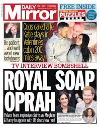 Daily mirror is news portal website for all current affairs and trending topics on business, marketing, fashion, travel, life hacks, technology, real estate, investment and many more. Helena Wilkinson On Twitter Tuesday S Daily Mirror Royal Soap Oprah Tomorrowspaperstoday