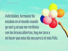 Carta De Cumpleanos Para Mi Hermana Mayor Cumple Genial