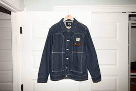 Stussy Stussy Loro Piana Mmw Denim Work Jacket Size M Grailed