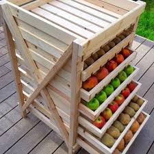 Vu Sur Pinterest Des Diy Faciles A Realiser Rangement Legumes Meuble Palette Diy Rangement