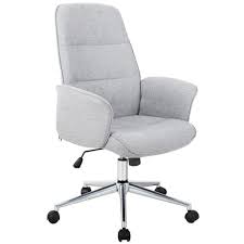 Sixbros Burostuhl Chefsessel Schreibtischstuhl Stoff Grau 0704h 4458 Farbe Grau Stufenlose Sitzhohenverstellung Sitzflache Burostuhl Schreibtischstuhl Stuhle