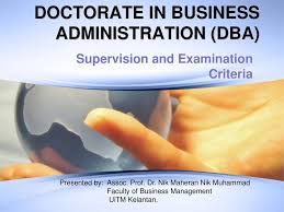 Master of business administration overview. Doctorate In Business Administration Dba Ppt Download