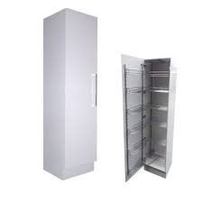 I love how cute this pantry system turned out! Single Door Pull Out Pantry Linen Cupboard 60cm Pantry Cabinets Perth