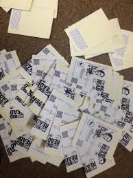 Seed Packets Created By A Local Gardener With A Qr Code Leading To The Events Calendar Courtesy Of Jump Str The Big Read Event Calendar Cards Against Humanity