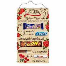 Szybka, łatwa i lokalna sprzedaż rzeczy z drugiej ręki. Tablica Na Dzien Mamy Prezent Upominek Slodycze Inne Okazje Dzien Matki Dzien Matki Laurki Dzien Matki Zawieszki Na Sciane