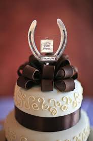 Personalized Horseshoe Wedding Cake Topper For Western Weddings Custom Ordered Horseshoe Weddi Wedding Cake Toppers Custom Cake Toppers Western Wedding Cakes