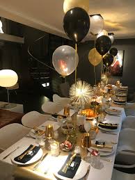 Silvester Silvester Silvesterdeko New Years Dinner Party New Years Eve Decorations Dinner Party Decorations