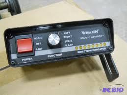 Whelen Traffic Advisor Light Bar Controller Police Plow Truck Mowers Pressure Washers Police Sirens And More K Bid