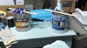 A new coat of paint on your cabinets can make the entire kitchen have a facelift. Kitchen Cabinet Paint Tips Easy To Make Drying Rack Insl X Paint Roller Finish Youtube