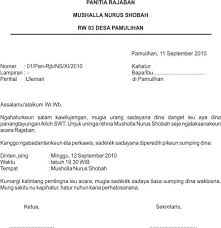 Contoh 1 surat dinas resmi. Contoh Surat Dinas Menggunakan Bahasa Sunda