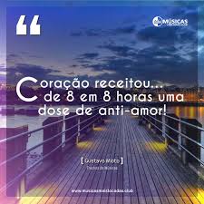 E agora a culpa assumo porque o erro foi meu sei que não tem desculpa eu trai e a lua foi testemunha. Trechos De Musicas Coracao Receitou De 8 Em 8 Horas Gustavo Mioto