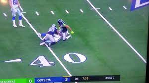 Dallas Cowboys Player Breaks Ankle Youtube