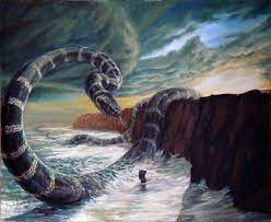 Jormungard World Serpent Norse Mythology Mythology