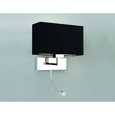 Parfois équipée d'une liseuse, l'applique murale est idéale au niveau de vos têtes de lit, de chaque côté du lit. Applique Murale Park Lane Led Avec Liseuse Re0679 Hotels Colle