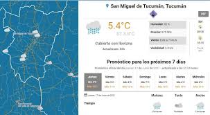Temperaturas máximas de 40 a 45 °c: Clima En Tucuman Pronostico Para Hoy Jueves 17 De Junio De 2021 El Diario 24