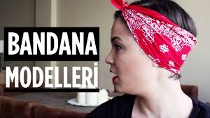 Bandana Modelleri 5 Yontem Giyenbayan Headband Styles Hair Styles Bandana Headband