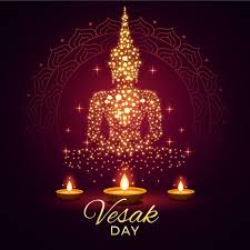 It takes place during a full moon, which is when it's believed these events in buddha's life occurred. Free Vector Flat Vesak Day Concept