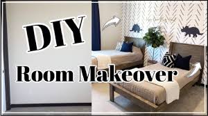 Give your bedroom a new look with a room makeover that adds color, style, and storage. Diy Small Bedroom Makeover Two Awesome Room Transformations Diy Beds Youtube