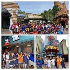 再興中學美東遊學團 0724 環球影城之冒險島 summer camp east coast summer 2017