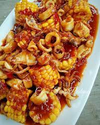 Tidak kalah dengan seafood lain, kerang pun cocok diolah bersama saus legendaris ini. Cumi Saus Padang Mix Saus Bangkok Resep Inirecipes Facebook