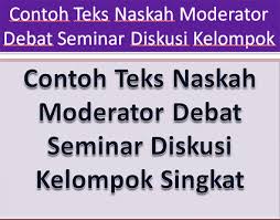 Apa notulis dlm debat / debat pilpres 2019: Contoh Teks Naskah Moderator Debat Seminar Diskusi Kelompok Singkat Tipstriksib