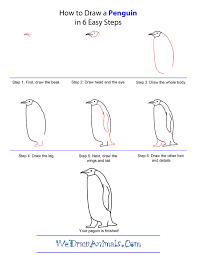 How To Draw A Penguin Draw Penguin Drawing Drawings