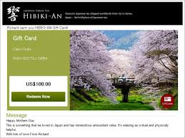 Maybe you would like to learn more about one of these? Hibiki An Gift Card Email Delivery Us 100 00 Japanese Green Tea Hibiki An