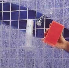 If your shower doors are particularly prone to water stains and soap scum residue, mix together 1 cup of. Clean Soap Scum And Hard Water Spots On A Glass Shower Door Simply Good Tips