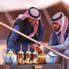 الأمير فيصل بن خالد بن جلوي والأمير سلمان بن عبد الله بن جلوي prince