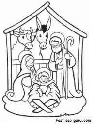 Since then we celebrate christmas day. Printable Christmas Jesus In The Manger Coloring Pages Printable Coloring Pages For Kids Nativity Coloring Pages Christmas Coloring Pages Nativity Coloring