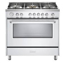 Available in 4 color choices, single or double oven, dual fuel or gas, offering functionality and style for any kitchen. Vdfsgg365w Verona White 36 Designer Gas Range White Metro Appliances More Kitchen Home Appliance Stores