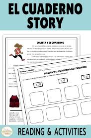 Telling Time In Spanish And School Supplies Story And Activities Telling Time In Spanish Student Skills Beginner Spanish Lessons