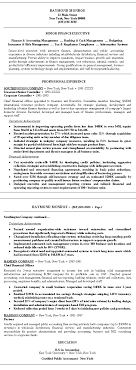 Below are some examples of job listing descriptions along with a tailored executive summary for each. Finance Executive Resume Example