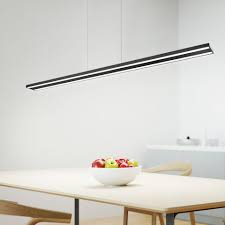 Hängeleuchte aus chrom mit schirm aus muranoglas. Etc Shop Hangeleuchte Hangelampe Wohnzimmer Modern Esstischlampe Hangend Led Pendelleuchte Mit Dimmer Dimmbar Schwarz 30 Watt Led 1000lm Warmweiss