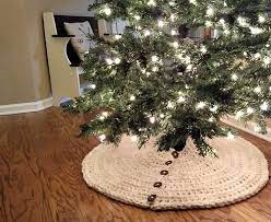Farmhouse Christmas Tree Skirt Pattern By Rachel Alford Farmhouse Christmas Tree Skirts Christmas Tree Skirts Patterns Diy Christmas Tree Skirt